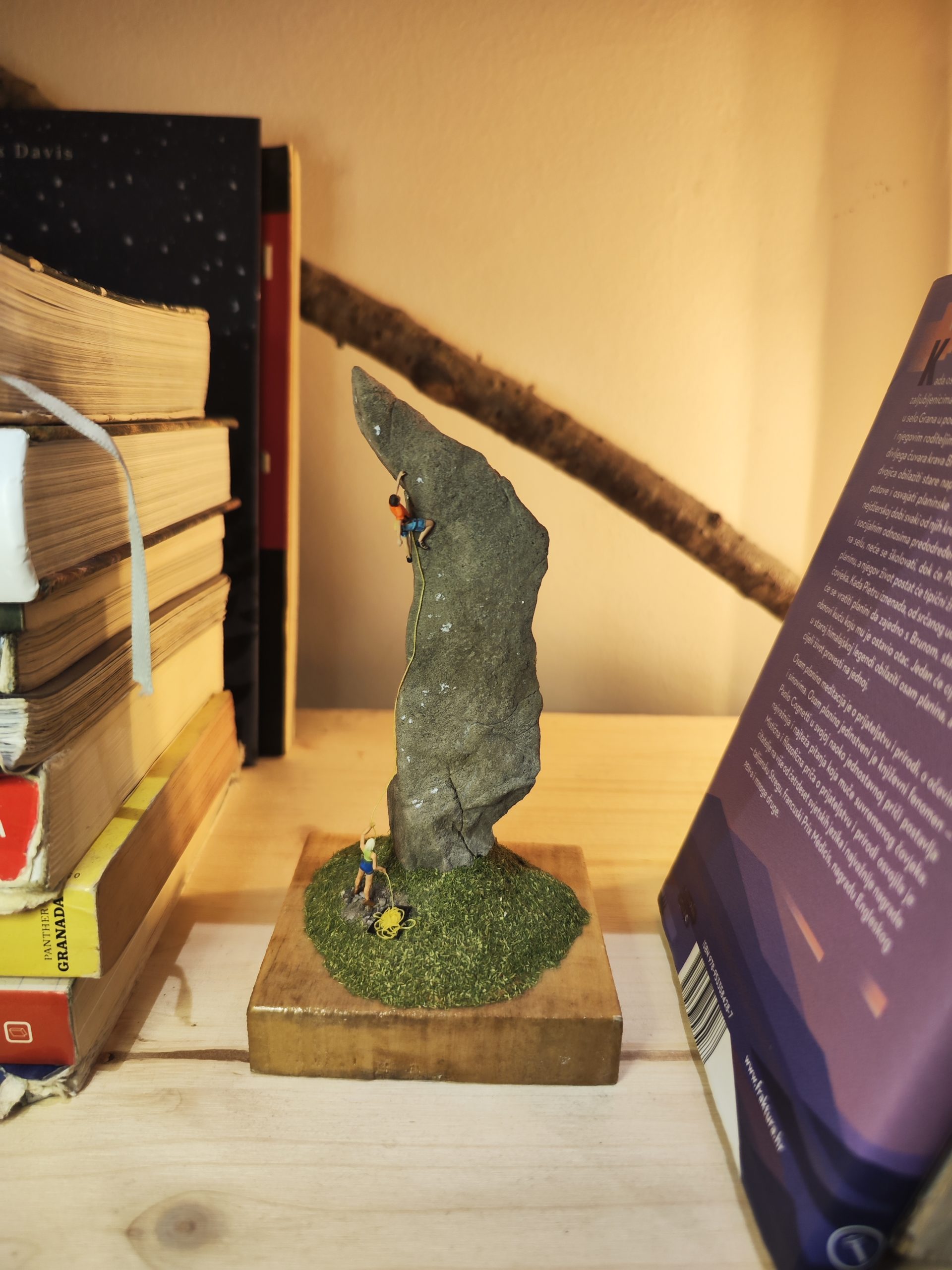 Handmade climbing sculpture