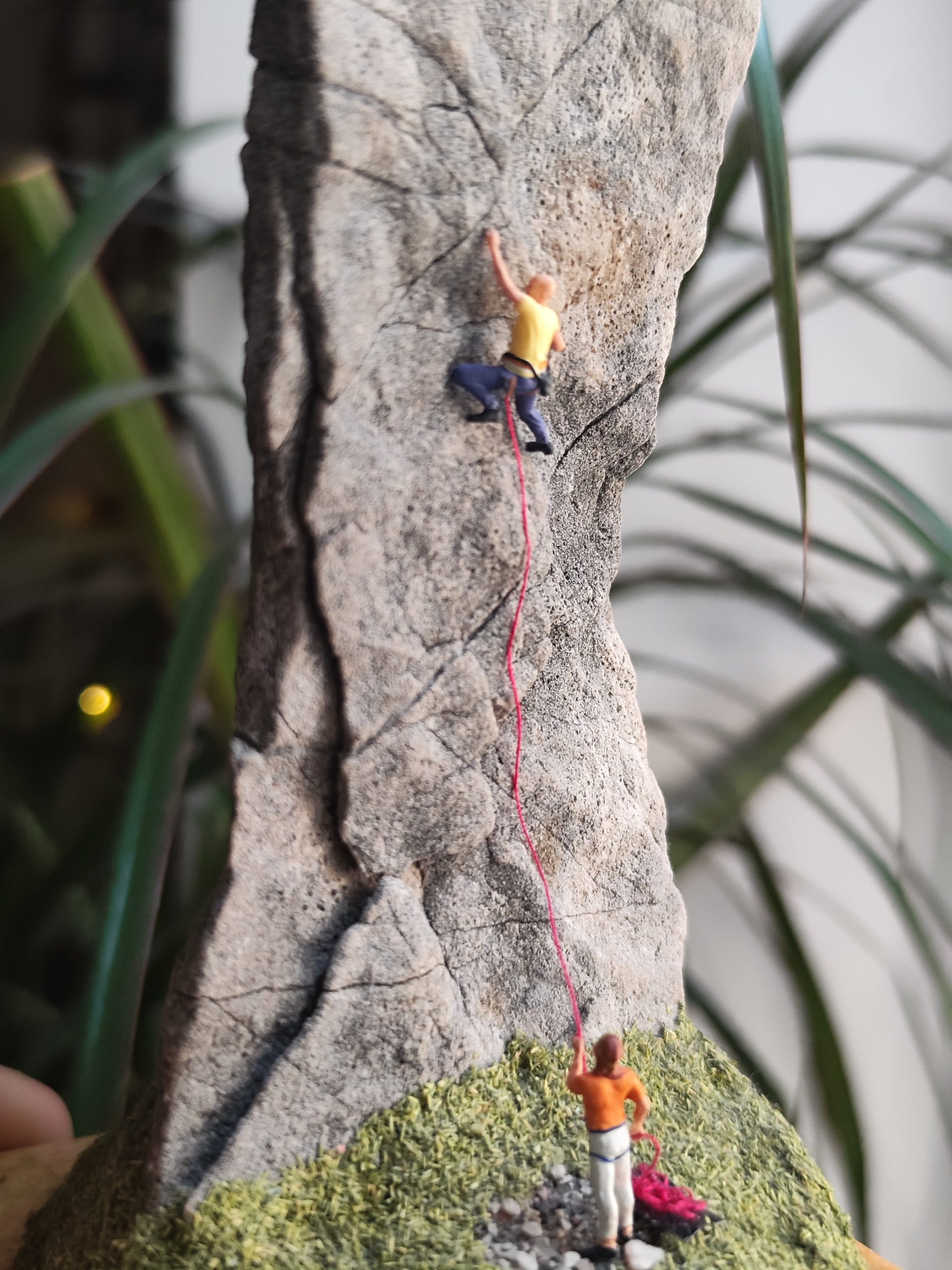 Handmade climbing sculpture