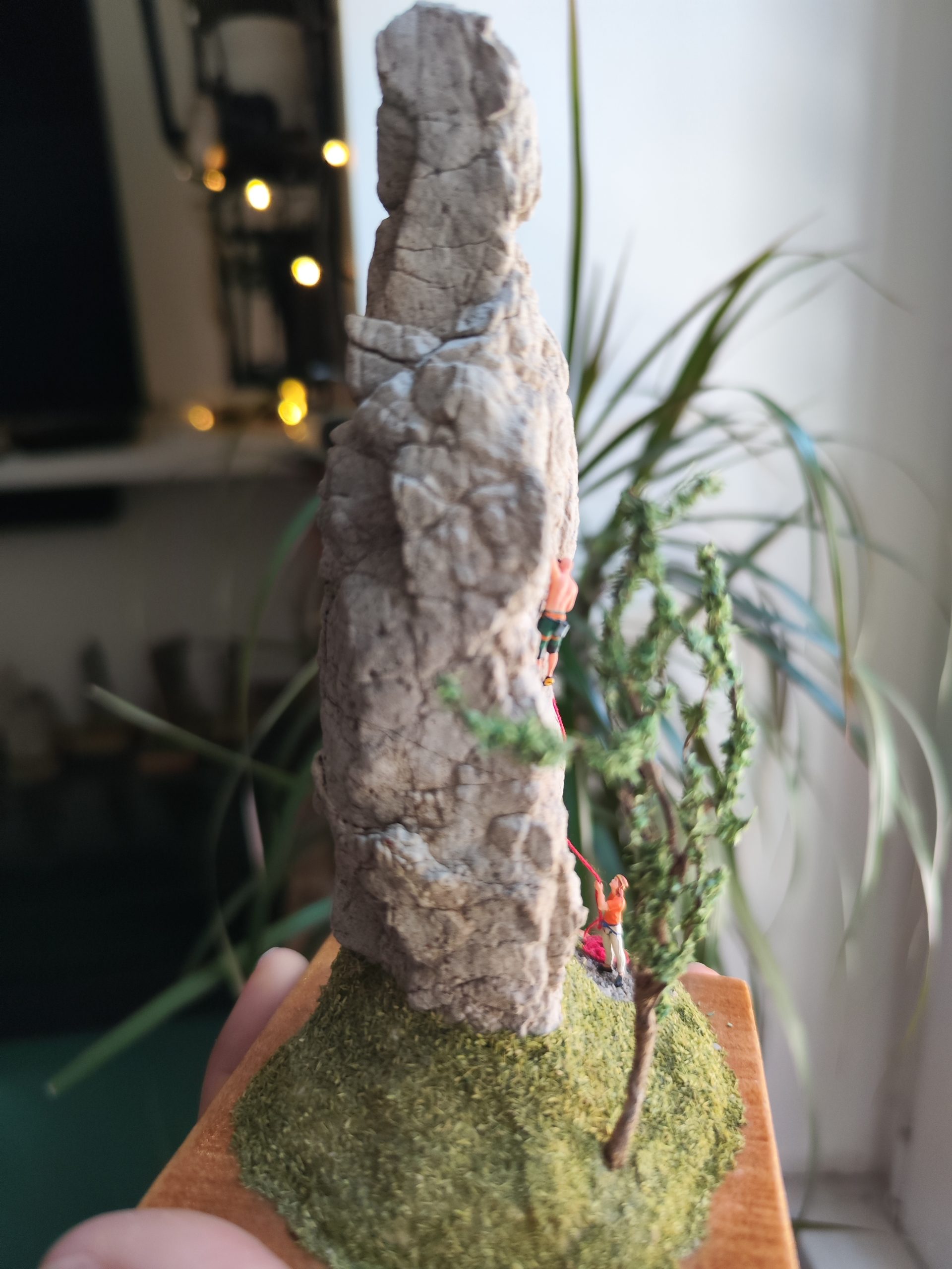 Handmade climbing sculpture
