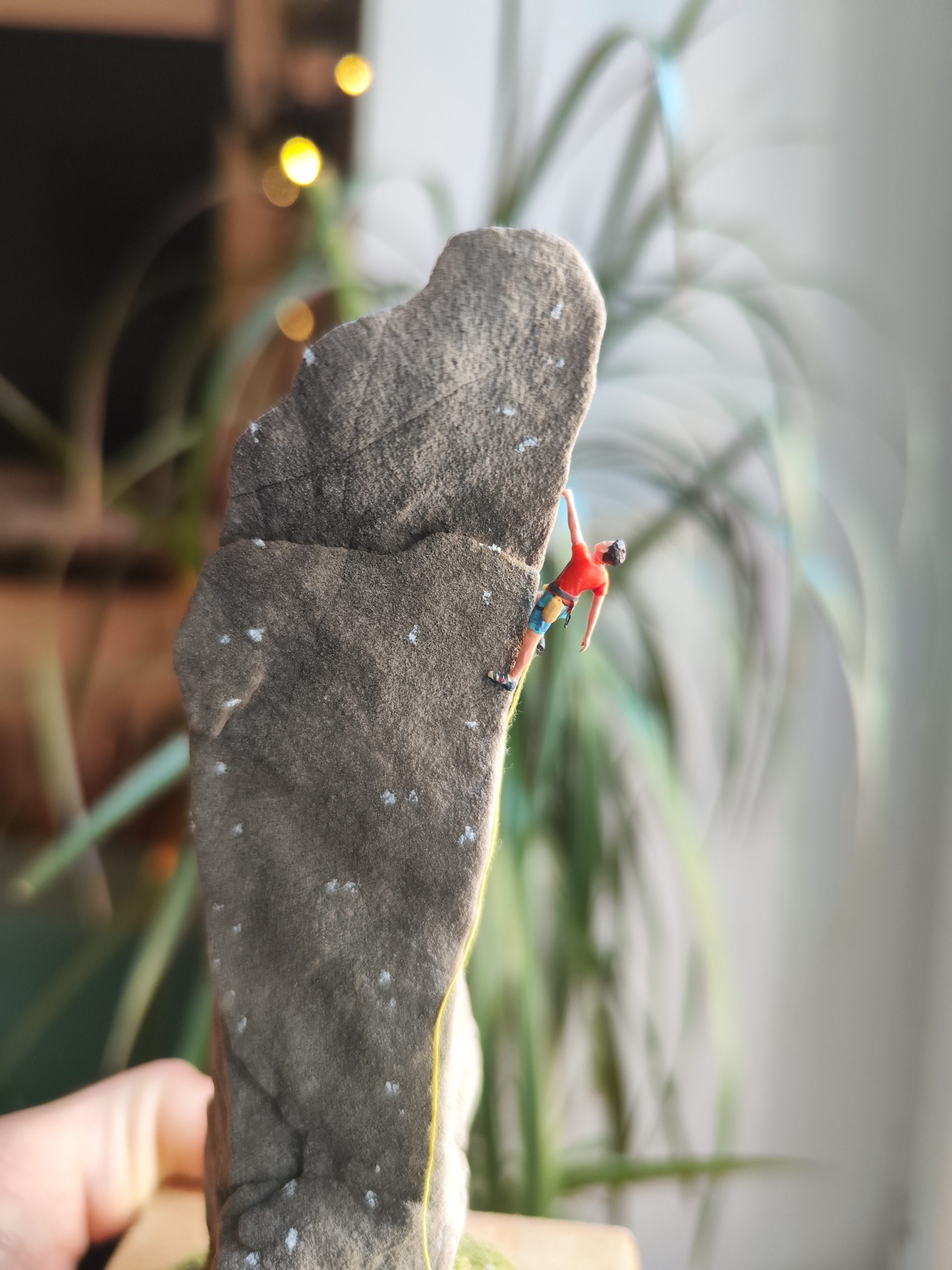 Handmade climbing sculpture