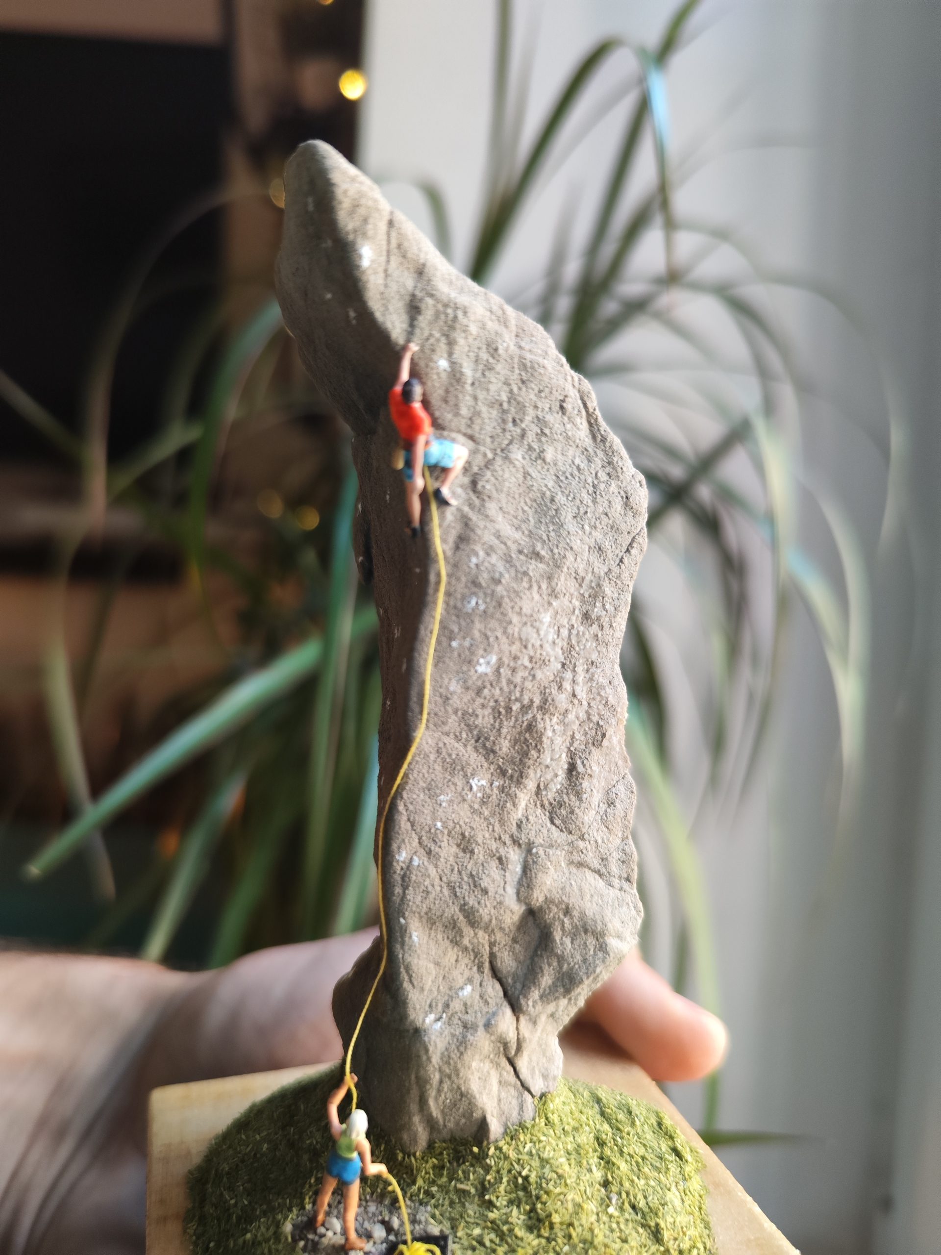 Handmade climbing sculpture